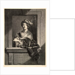 Portrait of the Painter, Hyacinthe Rigaud, 1714 by Pierre Drevet