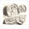 Four Antique Medals (Quatre Médailles Antiques), 1825 by Eugène Delacroix