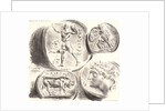 Four Antique Medals (Quatre Médailles Antiques), 1825 by Eugène Delacroix