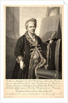 Portrait of the Painter, Jacques van Schuppen, 18th century by Gustav Adolph Müller