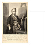 Portrait of the Painter, Jacques van Schuppen, 18th century by Gustav Adolph Müller