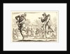 The Two Pantaloons (Les Deux Pantalons), 1616 by Jacques Callot