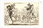 The Two Pantaloons (Les Deux Pantalons), 1616 by Jacques Callot
