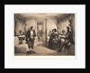 Interior of the Railway Carriage of the Queen (Interieur du Carosse de la Reine), 1844 by Jules David