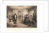 Interior of the Railway Carriage of the Queen (Interieur du Carosse de la Reine), 1844 by Jules David