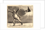 M. Babinet se decidant à ... eteindre ... le soleil, 1857 by Honoré Daumier