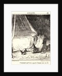 S'Assurent Qu'il n'y a pas de Fenians sous son Lit, 1866 by Honoré Daumier