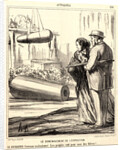 Le Demenagement de L'Exposition, 1867 by Honoré Daumier