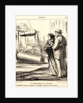 Le Demenagement de L'Exposition, 1867 by Honoré Daumier