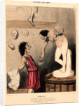 Pygmalion, 1842 by Honoré Daumier
