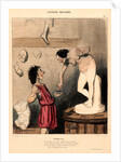 Pygmalion, 1842 by Honoré Daumier