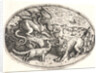 Lion, Dragon and Fox Quarrelling, ca. 1470-1490 by Anonymous