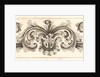 Plate 3 from the set of Twelve Ornament Friezes, ca. 1670 by Domenico Bonavera