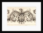 Plate 3 from the set of Twelve Ornament Friezes, ca. 1670 by Domenico Bonavera