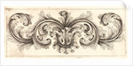 Plate 3 from the set of Twelve Ornament Friezes, ca. 1670 by Domenico Bonavera
