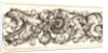 Plate 4 from the set of Twelve Ornament Friezes, ca. 1670 by Domenico Bonavera