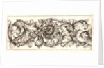 Plate 4 from the set of Twelve Ornament Friezes, ca. 1670 by Domenico Bonavera