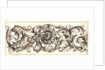Plate 4 from the set of Twelve Ornament Friezes, ca. 1670 by Domenico Bonavera