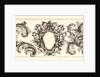 Plate 7 from the set of Twelve Ornament Friezes, ca. 1670 by Domenico Bonavera