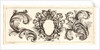 Plate 7 from the set of Twelve Ornament Friezes, ca. 1670 by Domenico Bonavera
