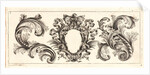 Plate 7 from the set of Twelve Ornament Friezes, ca. 1670 by Domenico Bonavera
