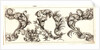 Plate 8 from the set of Twelve Ornament Friezes, ca. 1670 by Domenico Bonavera