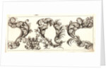 Plate 8 from the set of Twelve Ornament Friezes, ca. 1670 by Domenico Bonavera