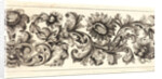 Plate 9 from the set of Twelve Ornament Friezes, ca. 1670 by Domenico Bonavera
