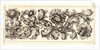 Plate 9 from the set of Twelve Ornament Friezes, ca. 1670 by Domenico Bonavera