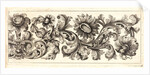 Plate 9 from the set of Twelve Ornament Friezes, ca. 1670 by Domenico Bonavera