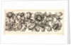 Plate 9 from the set of Twelve Ornament Friezes, ca. 1670 by Domenico Bonavera