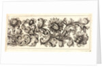 Plate 9 from the set of Twelve Ornament Friezes, ca. 1670 by Domenico Bonavera