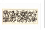Plate 9 from the set of Twelve Ornament Friezes, ca. 1670 by Domenico Bonavera