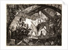 Prisoners on a Projecting Platform, 1761 by Giovanni Battista Piranesi