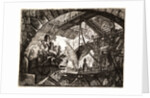 Prisoners on a Projecting Platform, 1761 by Giovanni Battista Piranesi