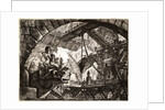 Prisoners on a Projecting Platform, 1761 by Giovanni Battista Piranesi
