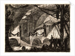 The Sawhorse, 1761 by Giovanni Battista Piranesi