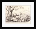 Ewe with Lamb, 1818 by Jean-Paul Alaux