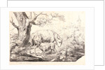 Ewe with Lamb, 1818 by Jean-Paul Alaux