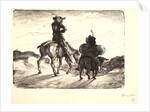Don Quixote and Sancho Panza, 1890 by Louis Anquetin