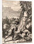 Roger Finds His Sister, Agnes, ca. 1657 by Abraham Bosse
