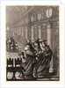 Roger, with Cardinals, in a Picture Gallery, ca. 1657 by Abraham Bosse
