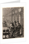 Roger, with Cardinals, in a Picture Gallery, ca. 1657 by Abraham Bosse
