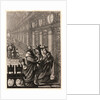 Roger, with Cardinals, in a Picture Gallery, ca. 1657 by Abraham Bosse