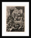 Coronation of Charles VII at Reims, ca. 1657 by Abraham Bosse