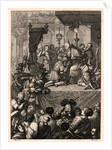 Coronation of Charles VII at Reims, ca. 1657 by Abraham Bosse
