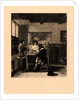 Two Ladies and Two Gentlemen in an Interior by Daniel Charles Marie Mordant