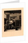 Two Ladies and Two Gentlemen in an Interior by Daniel Charles Marie Mordant