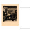 Two Ladies and Two Gentlemen in an Interior by Daniel Charles Marie Mordant