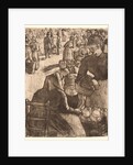 Vegetable Market (Marché aux légumes, à Pontoise), 1891 by Camille Pissarro
